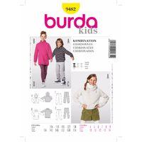 Burda Style Pattern 9482 Coordinates 380840