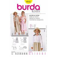 burda style pattern 9755 dress jacket 380858