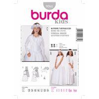 Burda Style Pattern 9761 Formal Dress 380859