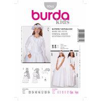 burda style pattern 9761 formal dress 380859