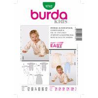 burda style pattern 9782 jumpsuit sleeping bag 380860