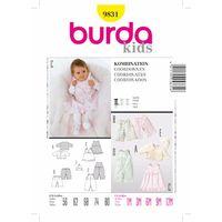 Burda Style Pattern 9831 Coordinates 380863