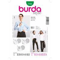 Burda Style Pattern 7136 Blouse 381145