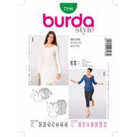 Burda Style Pattern 7198 Blouse 381155