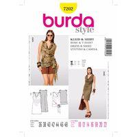 Burda Style Pattern 7202 Dress & Shirt 381156
