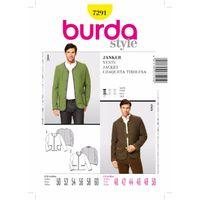 burda style pattern 7291 jacket 381164