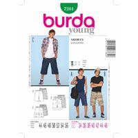 Burda Style Pattern 7381 Shorts ...