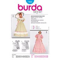 Burda Style Pattern 7466 Biedermeier Dress 381173