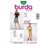 Burda Style Pattern 8280 Skirt 381195