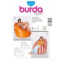 burda style pattern 8373 beanbag chair 381197