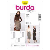 Burda Style Pattern 8765 Skirt 381199