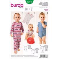 Burda Style Pattern 9384 Bodysuit & Jumpsuit 381202
