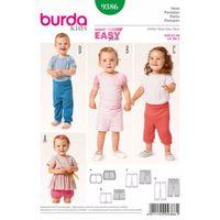 Burda Style Pattern 9386 Pants 3...