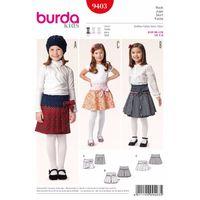 Burda Style Pattern 9403 Skirt 381212