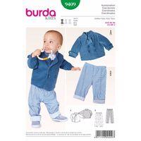 Burda Style Pattern 9409 Coordinates 381215