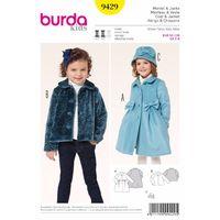 Burda Style Pattern 9429 Coat & Jacket 381224