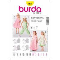 Burda Style Pattern 9460 Dress & Jumpsuit 381236