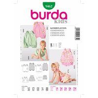 Burda Style Pattern 9462 Coordinates 381237