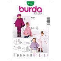 Burda Style Pattern 9475 Cape 381239