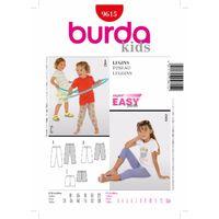 burda style pattern 9615 leggings 381247