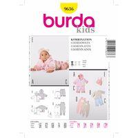 Burda Style Pattern 9636 Coordinates 381249