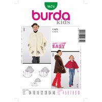 Burda Style Pattern 9674 Cape 381253