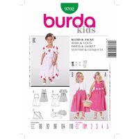 burda style pattern 9702 dress jacket 381255