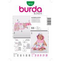 Burda Style Pattern 9712 Coordinates 381256