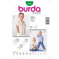 Burda Style Pattern 9792 Shirt 381494