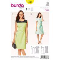 Burda Style Pattern 6627 Misses\' Dress 380469