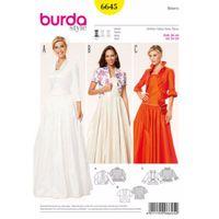 burda style pattern 6645 misses bolero 380490