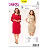 Burda Style Pattern 6675 Women\'s Shirt & Dress 380520