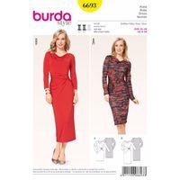 Burda Style Pattern 6693 Misses\' Dress 380529