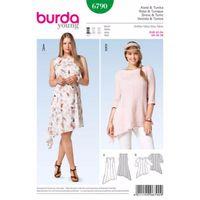 Burda Style Pattern 6790 Plus To Size 60 (34) 380685