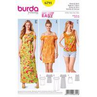 Burda Style Pattern 6791 Dresses 381538