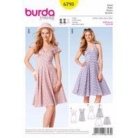 Burda Style Pattern 6793 Dresses 381539