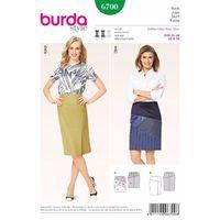 burda style pattern 6700 misses skirt 380442