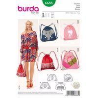 Burda Style Pattern 6688 Bags 380436