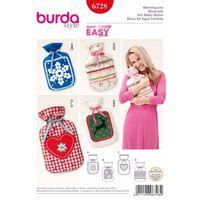 Burda Style Pattern 6728 Hot Water Bottle Cover 380466