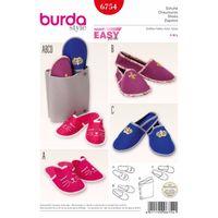 Burda Style Pattern 6754 Slipper...