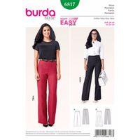 burda style pattern 6817 pants jumpsuits 379958