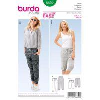 burda style pattern 6659 misses pants 380512