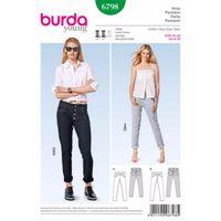 burda style pattern 6798 pants jumpsuits 380694