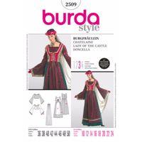 Burda Style Pattern 2509 Lady of the Castle 380385