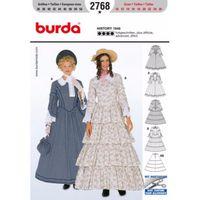 Burda Style Pattern 2768 History 1848 380464