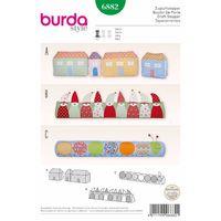 Burda Style Pattern 6882 Creative, Doll Clothes, Accessories 380012