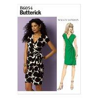 butterick patterns b6054 maggy london misses dress 350792