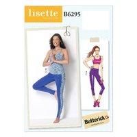 Butterick Misses\' Bra Top, Top and Leggings Sewing Pattern 373124