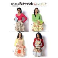 Butterick Craft Pattern B6304 Aprons 370913