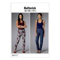 Butterick Misses\' Tapered Pants Sewing Patterns 373050